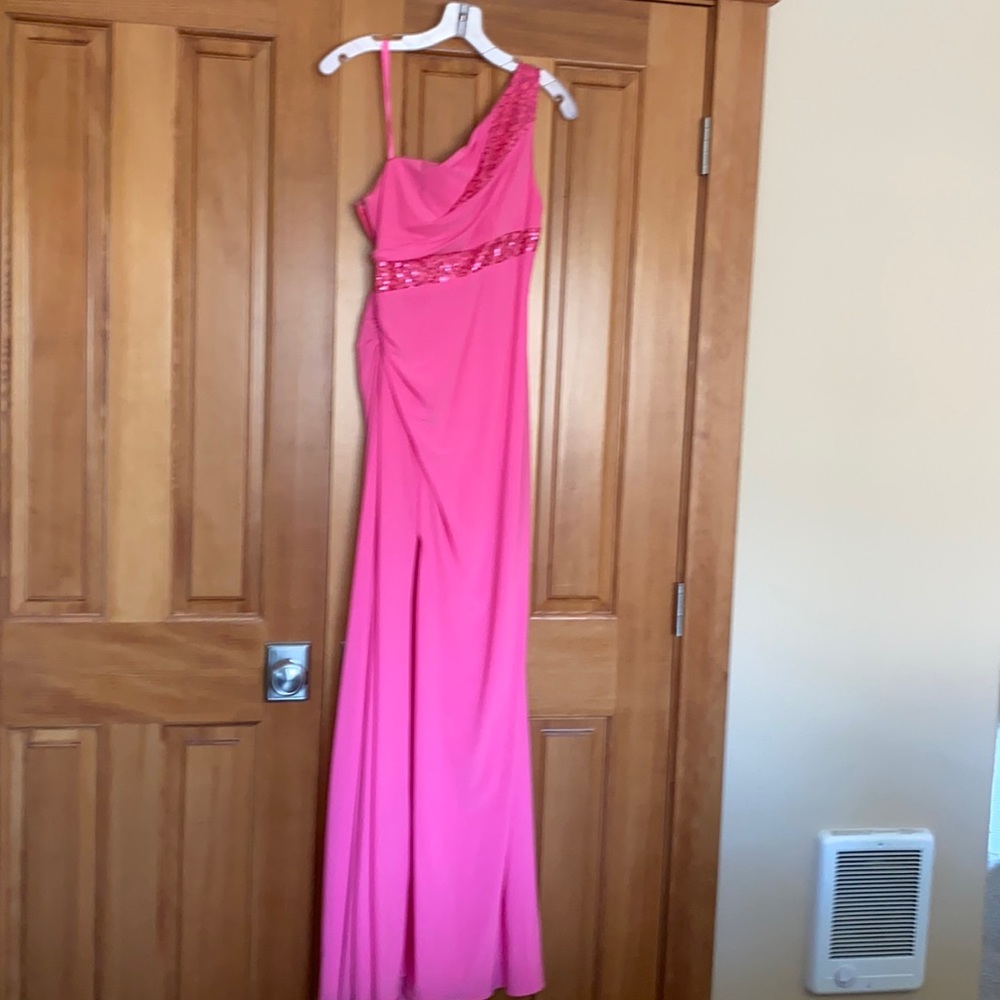 HOT pink Principal m dress